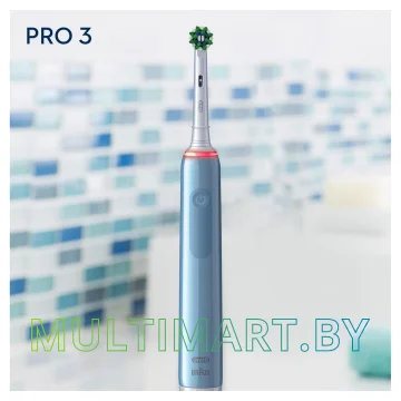 Электрическая зубная щетка Oral-B Pro 3 3000 Cross Action D505.513.3 картинка 9